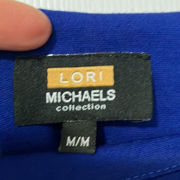 Blue ‘shift cut’ dress - Picture 3 of 3